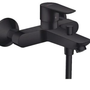 AP-Wannenmischer Hansgrohe Talis E Ausladung 194 mm schwarz matt