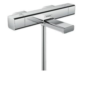 AP-Wannenthermostat Hansgrohe Ecostat E Ausladung 183 mm chrom