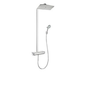 Brause-System Hansgrohe Raindance Select 360 Handbrause, Kopfbrause 360x190 mm und Thermostat chrom
