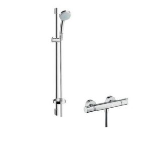 Brausethermostat-Set Hansgrohe Ecostat Comfort Brausestange 900