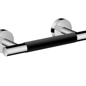 Fußstütze Hansgrohe Comfort chrom, Antirutsch Fußauflage