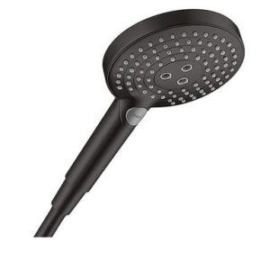 Handbrause Hansgrohe Raindance Select S 120 3 jet PowderRain schwarzmatt