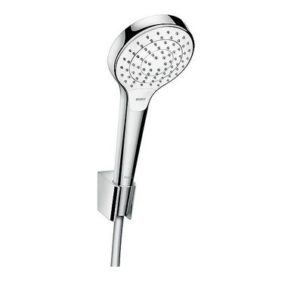 Handbrause-Set Hansgrohe Croma/Select S Vario/Porter S, Schlauch 1250 mm, weiß/chrom