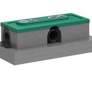 Hansgrohe uBox universal Grundkörper f. Duschrinne, für Standardinstallation