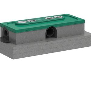 Hansgrohe uBox universal Grundkörper f. Duschrinne, für flache Installation