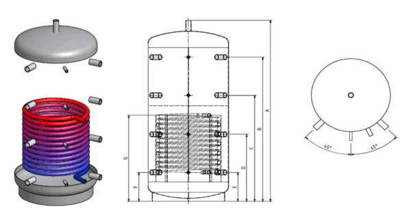 Energie-Pufferspeicher EPSR 800 – Bild 2