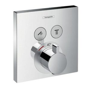 Unterputz-Thermostat Hansgrohe ShowerSelect Fertigset 2 Verbraucher chrom