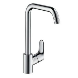 Spültischmischer Hansgrohe Focus M41 seitliche Betätigung 1jet chrom