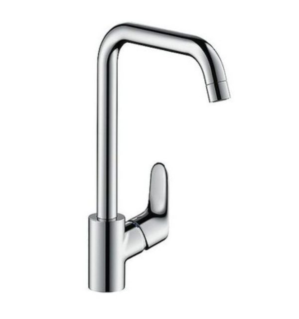 Spültischmischer Hansgrohe Focus M41 seitliche Betätigung 1jet chrom