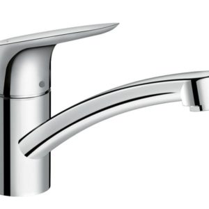 Spültischmischer Hansgrohe Logis 120 ND Schwenkauslauf Ausladung 202 mm chrom