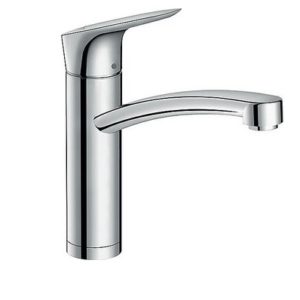 Spültischmischer Hansgrohe 160 Logis M31 für Unterfenster-Montage Ausladung 220 mm verchromt