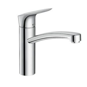 Spültischmischer Hansgrohe 160 Logis Schwenkauslauf Ausladung 220 mm chrom