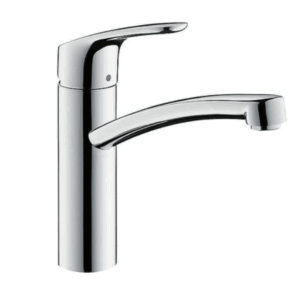 Spültischmischer Hansgrohe Focus ND Schwenkauslauf Ausladung 220 mm verchromt