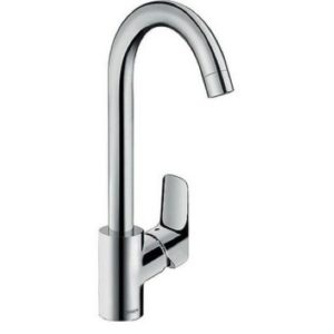 Spültischmischer Hansgrohe Logis M31 Schwenkauslauf Ausladung 145 mm chrom