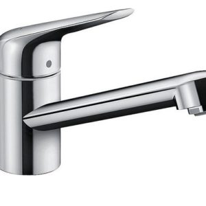 Spültischmischer Hansgrohe 100 Focus M42 Schwenkauslauf Ausladung 189 mm chrom