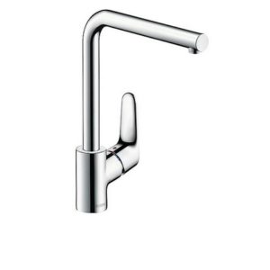 Spültischmischer Hansgrohe Focus M41 seitliche Betätigung 1jet chrom