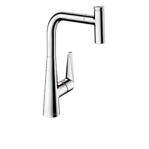 Spültischmischer Hansgrohe Talis Select S300 mit herausziehbarem Auslauf Ausladung 234 mm chrom