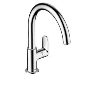 Spültischmischer Hansgrohe 210 Vernis Blend M35 Schwenkauslauf Ausladung 221 mm chrom