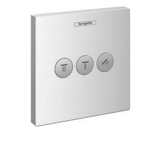 Unterputz-Absperrventil Hansgrohe ShowerSelect Fertigset 3 Verbraucher chrom
