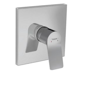 Unterputz-Brausemischer Hansgrohe Vivenis Rosette 156x156 mm chrom