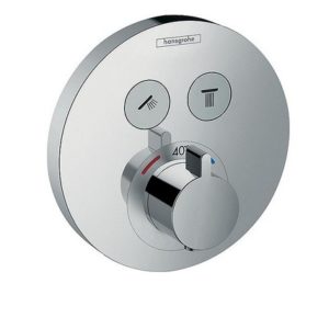 UP-Thermostat Hansgrohe ShowerSelect S Fertigset 2 Verbraucher chrom