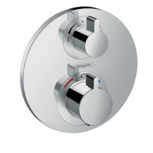 UP-Thermostat Hansgrohe Ecostat S Fertigset 2 Verbraucher chrom