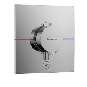 UP-Thermostat Hansgrohe ShowerSelect Comfort E Fertigset 1 Verbraucher/1 Abgang chrom