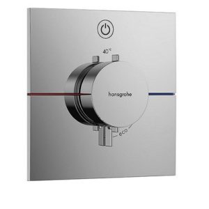 Unterputz-Thermostat Hansgrohe ShowerSelect Comfort E Fertigset 1 Verbraucher chrom