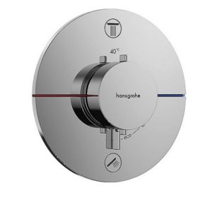 UP-Thermostat Hansgrohe ShowerSelect Comfort S Fertigset 2 Verbraucher chrom