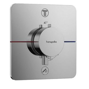 UP-Thermostat Hansgrohe ShowerSelect Comfort Q Fertigset 2 Verbraucher chrom