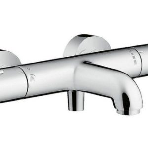 AP-Wannenthermostat Hansgrohe Ecostat 1001 CL Ausladung 182 mm chrom