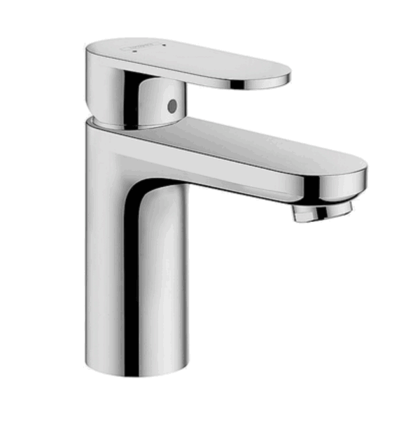 Waschtischmischer Hansgrohe 100 Vernis Blend Ausladung 108 mm chrom