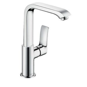 Waschtischmischer Hansgrohe Metris 230 Ausladung 155 mm chrom Schwenkauslauf