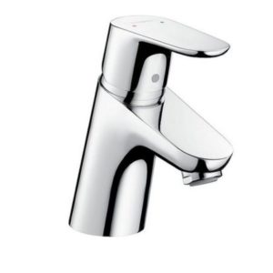 Waschtischmischer Hansgrohe Focus Ausladung 101 mm chrom ohne Ablaufgarnitur