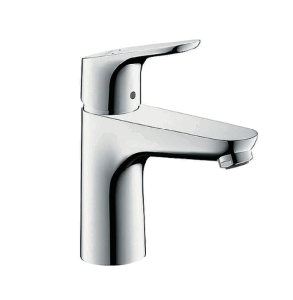 Waschtischmischer Hansgrohe 100 Focus Eco C3 Ausladung 119 mm chrom
