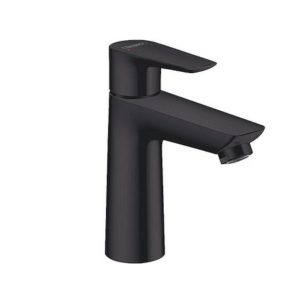 Waschtischmischer Hansgrohe 110 Talis E Ausladung 112 mm schwarz matt