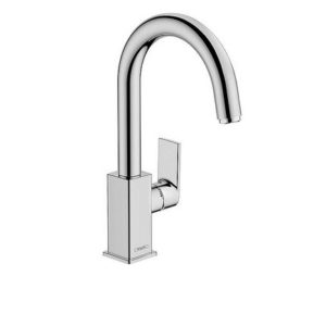 Waschtischmischer Hansgrohe 210 Vernis Shape Ausladung 166 chrom Schwenkauslauf