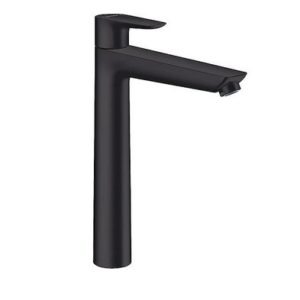 Waschtischmischer Hansgrohe 240 Talis E Ausladung 183 mm schwarz matt